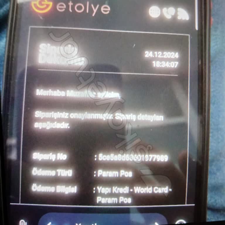 Etolye.com Firmasından Alınan 3'lü Süzgü Şikayeti
