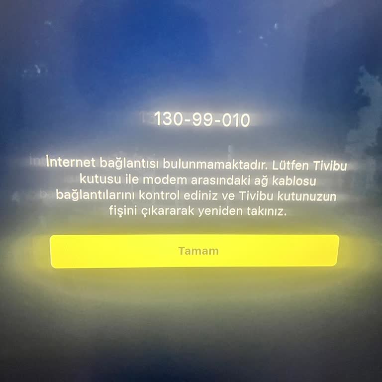Tivibu Yayınında Sürekli Donma Ve Kopma Sorunu