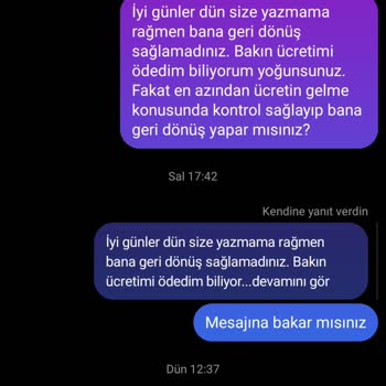 Ödeme Yapıldı, Ürünler Ve İade Bekleniyor