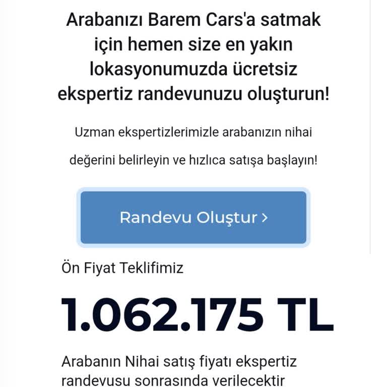 Barem Cars'ın Düşük Fiyat Teklifi Şaşkınlık Yarattı