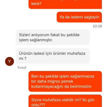 Siparişimdeki Eksiklikler Ve Yetersiz Müşteri Hizmeti