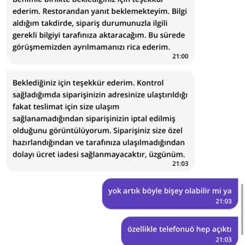 Sipariş İptali Ve İade Sorunu