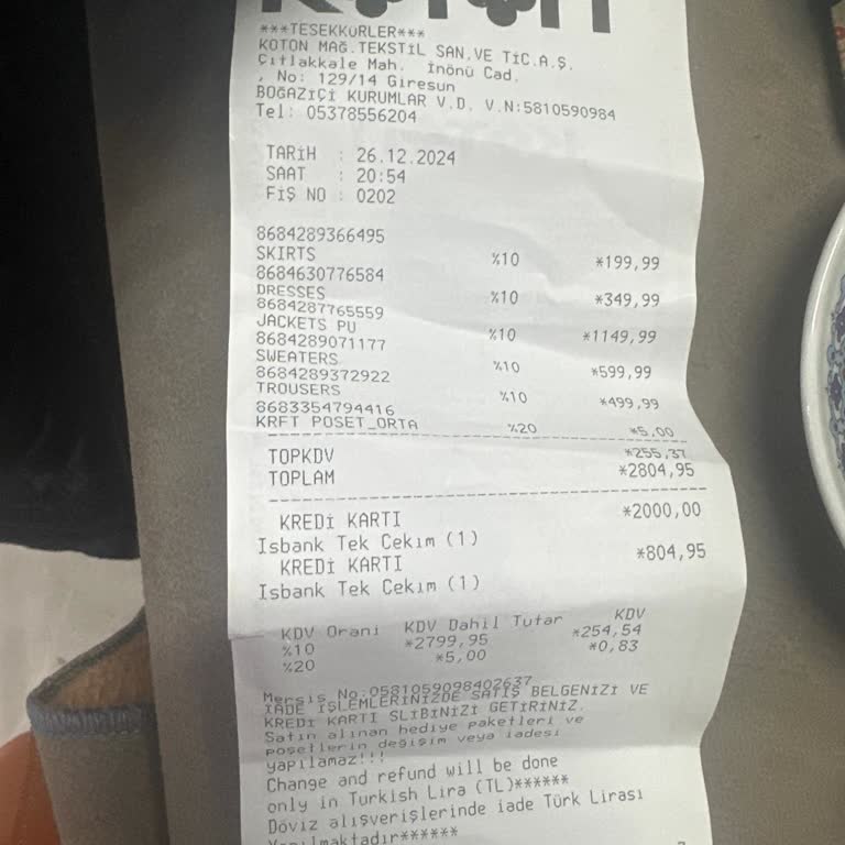 Koton Mağazasında Rencide Edici Tavırlar Ve Yetersiz Hizmet