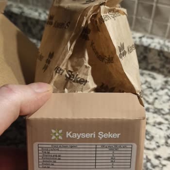 Kayseri Şeker Esmer Küp Şeker Hayal Kırıklığı!