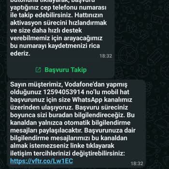 Vodafone Aralık Fırsatları Teslim Edilmedi
