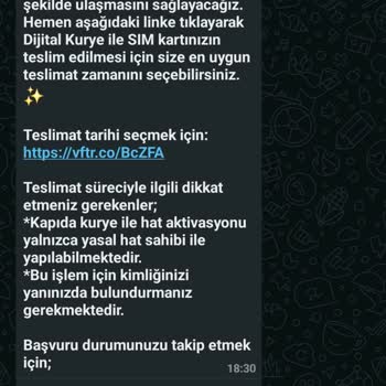 Vodafone Aralık Fırsatları Teslim Edilmedi