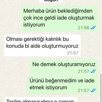 İnce Ürün Ve İlgisiz Satıcı