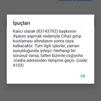 Haksız Ban Ve Yönetim İhmali