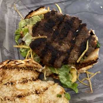 Karabük Kahveland'da Paket Hamburger Hayal Kırıklığı