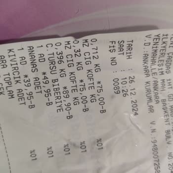 Bozulmuş Ananas Ürünü Ve İade Sorunu