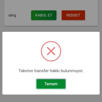 Rakipbul'da Transfer Sorunu Ve Yanıtsız Destek