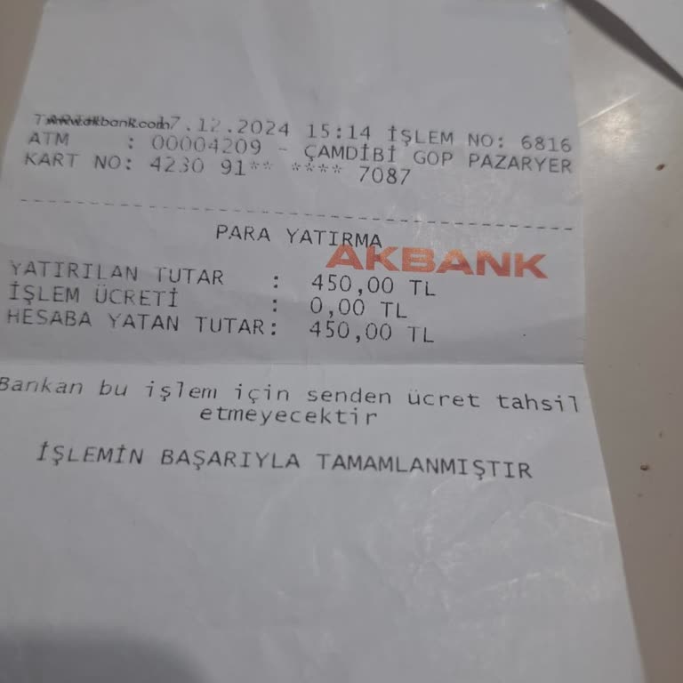 ATM'de Korumaya Alınan Para Hesabıma Neden Yatırılmıyor