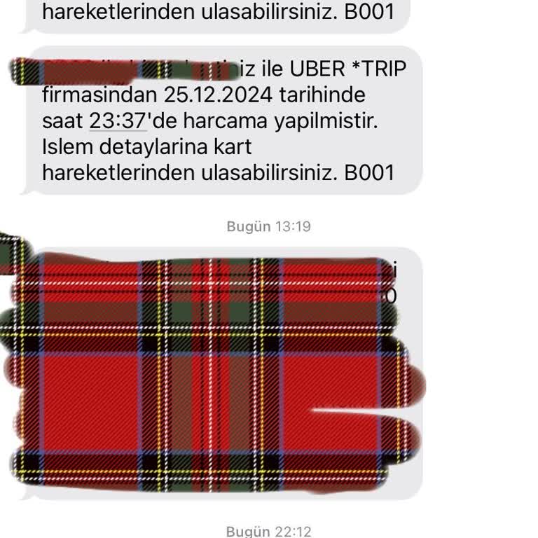 Uber Üzerinden İzinsiz Para Çekimi