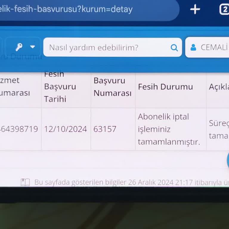 Vodafone Hattımın İzinsiz Yeniden Aktifleştirilmesi Ve Hatalı Faturalandırma