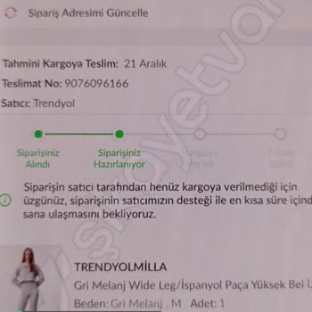 Trendyolmilla Ürünlerimi Göndermiyor, Ödeme Günü Üzerinden 7 Gün Geçti!