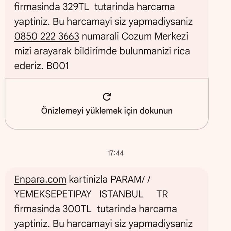 Hesabımdan İzinsiz Para Çekimi