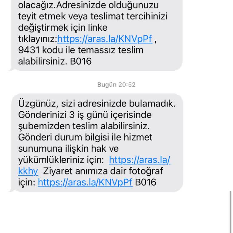 Evde Olmama Rağmen Teslim Edilmeyen Kargo Sorunu