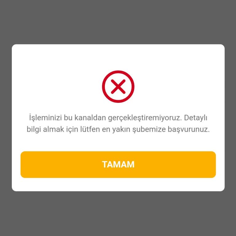 VakıfBank Mobil Bankacılıkta Kredi Kullanım Sorunu