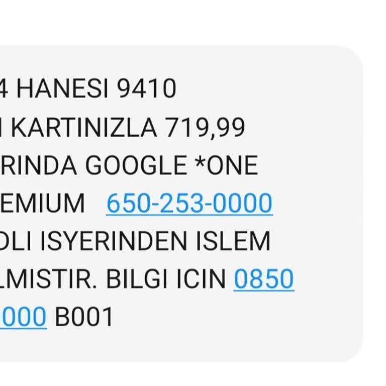 Haberim Olmadan Yapılan İşlem