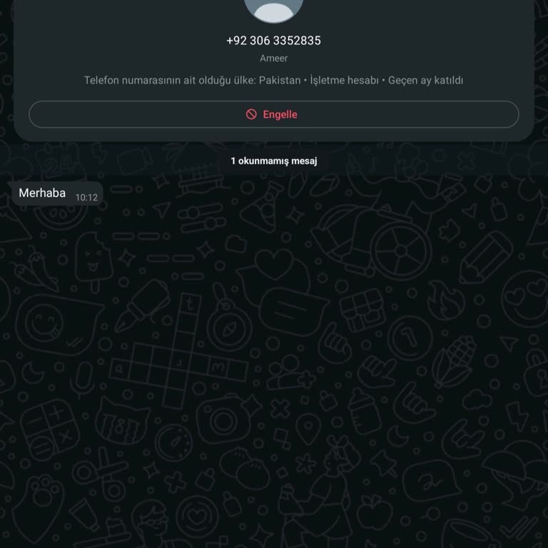 Pakistan'dan Gelen Bilinmeyen Mesaj Ve Güvenlik Endişesi