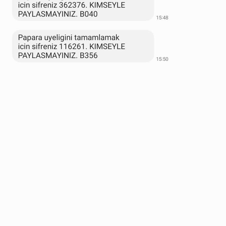 Papara'dan Gelen Beklenmedik Mesajlar Tedirginlik Yaratıyor