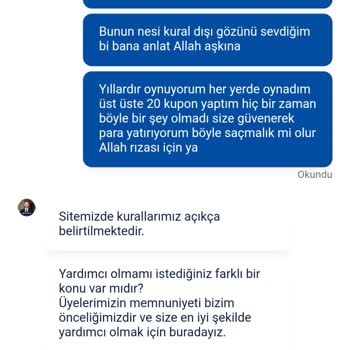 Kazanan Bahislerim Silindi, Şoktayım