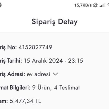 Geç Gelen Yanlış Ürün Ve Hasarlı Etiket Sorunu