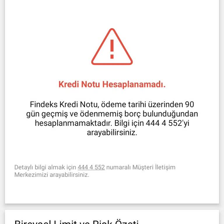 Bankaya Borcum Olmadığı Halde Sürekli Hata Alıyorum