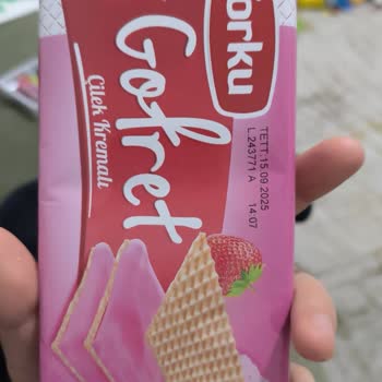 Torku Gofret İçinden Çıkan Beklenmedik Madde