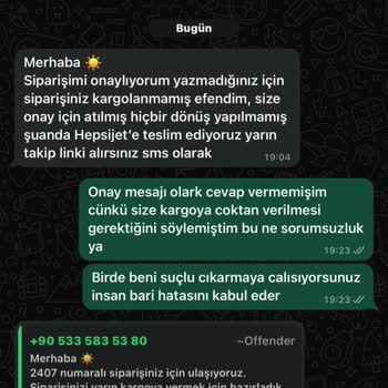 Siparişimde Yaşadığım Teslimat Sorunu Ve İletişim Eksikliği