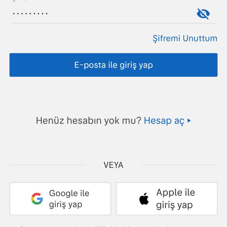 Hesaba Giriş Sorunu Ve Destek Eksikliği