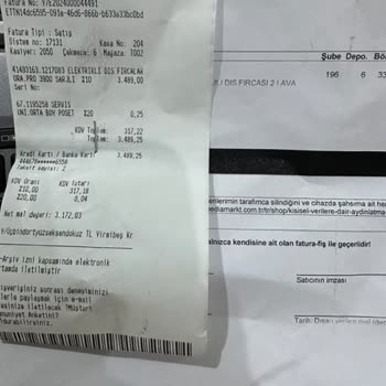 20 Gün İçinde Bozulan Diş Fırçası Hayal Kırıklığı