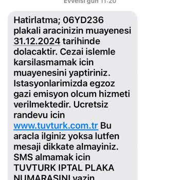 Tüvtürk Randevu Sorunu Ve Mağduriyet