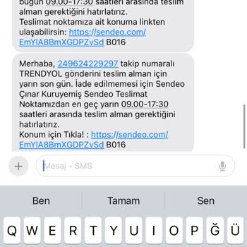 Kargo Teslimat Sorunu Ve Çelişkili Mesajlar