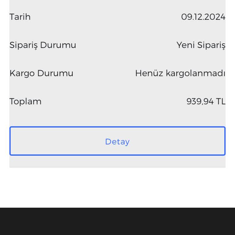 Siparişim Neden Hala Kargolanmadı?