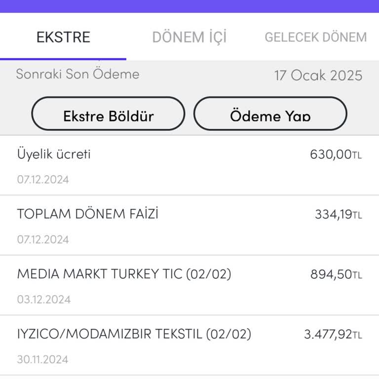 Haksız Üyelik Ücreti İadesi Talebi