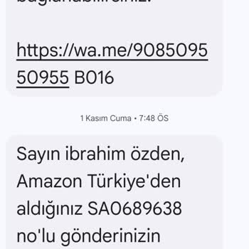 Amazon TR Ve Kolay Gelsin Kargo İle Teslimat Sorunu