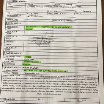 Yeni Bulaşık Makinesi Hayal Kırıklığı