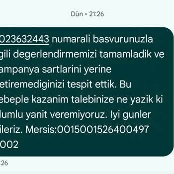 Akbank Kampanya Ödülü Mağduriyeti