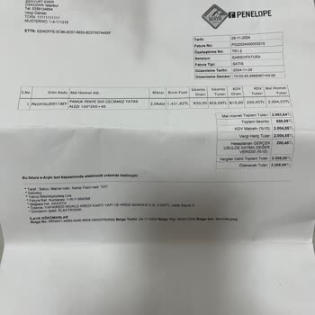 Maya Tekstil'den Aldığım Yatak Alezi Hayal Kırıklığı Yarattı