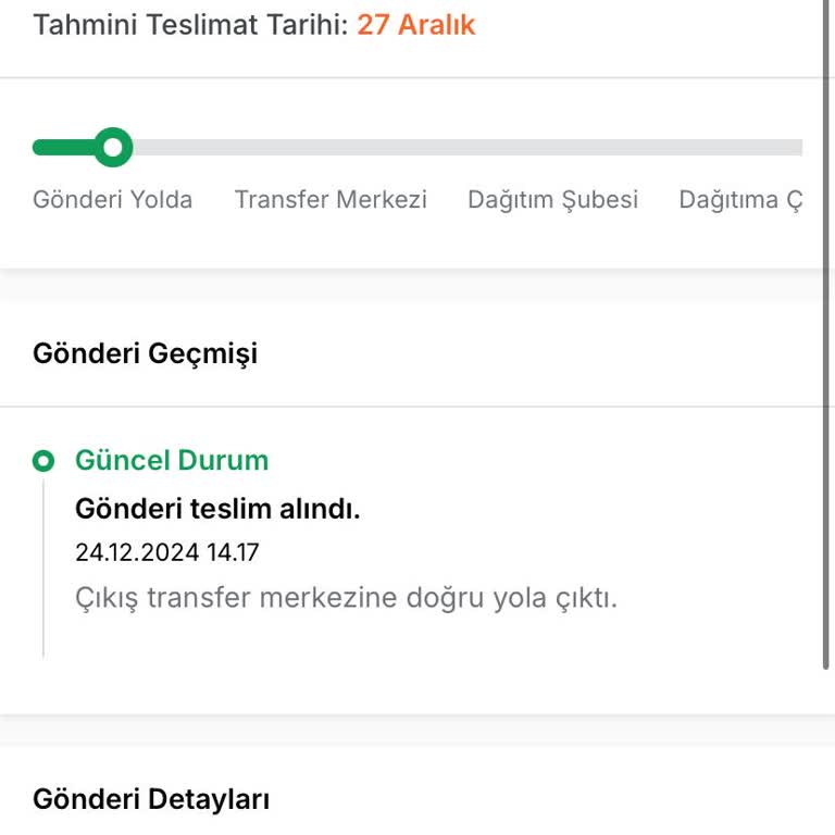 Trendyol'dan Sipariş Edilen Ürün Teslim Edilmedi