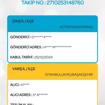 PTT Kargo'nun Teslimat Çelişkisi