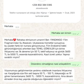 Bilinmeyen Numaradan Gelen Mesaj Ve Güvenlik Endişesi