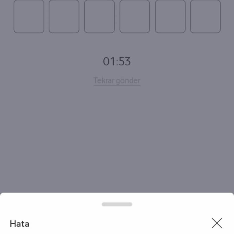Vodafone Pay Giriş Sorunu Çözülmüyor
