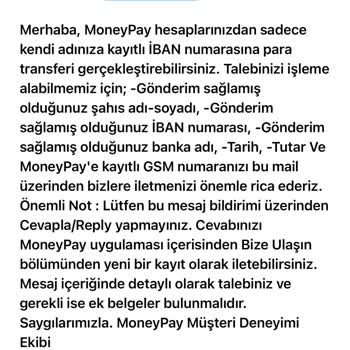 Para Transferi Mağduriyeti Ve İade Sorunu
