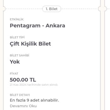 Konser Tarihi Ertelemesi Ve İade Sorunu