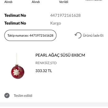 Eksik Yılbaşı Süsü Ve İletişim Sorunu