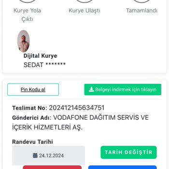 Vodafone Numara Taşıma Sürecinde Tekrarlanan Kurye Sorunları