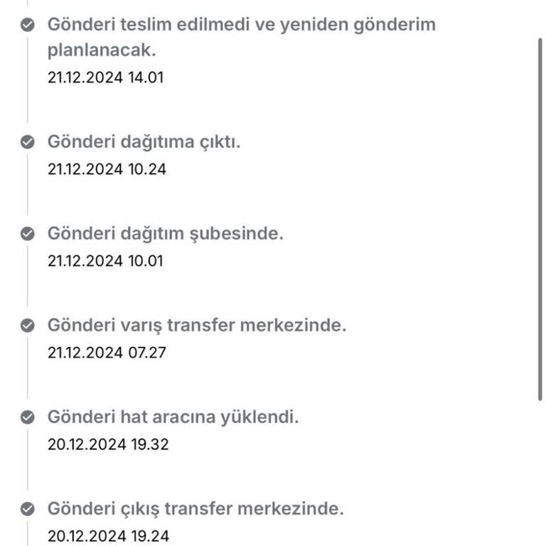 Sürat Kargo Teslimat Gecikmesi Ve Yanıltıcı Bilgilendirme