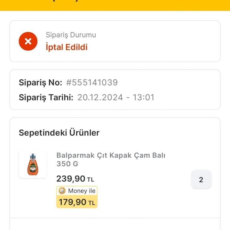 Yanlış Adres Nedeniyle Para İadesi Gecikmesi